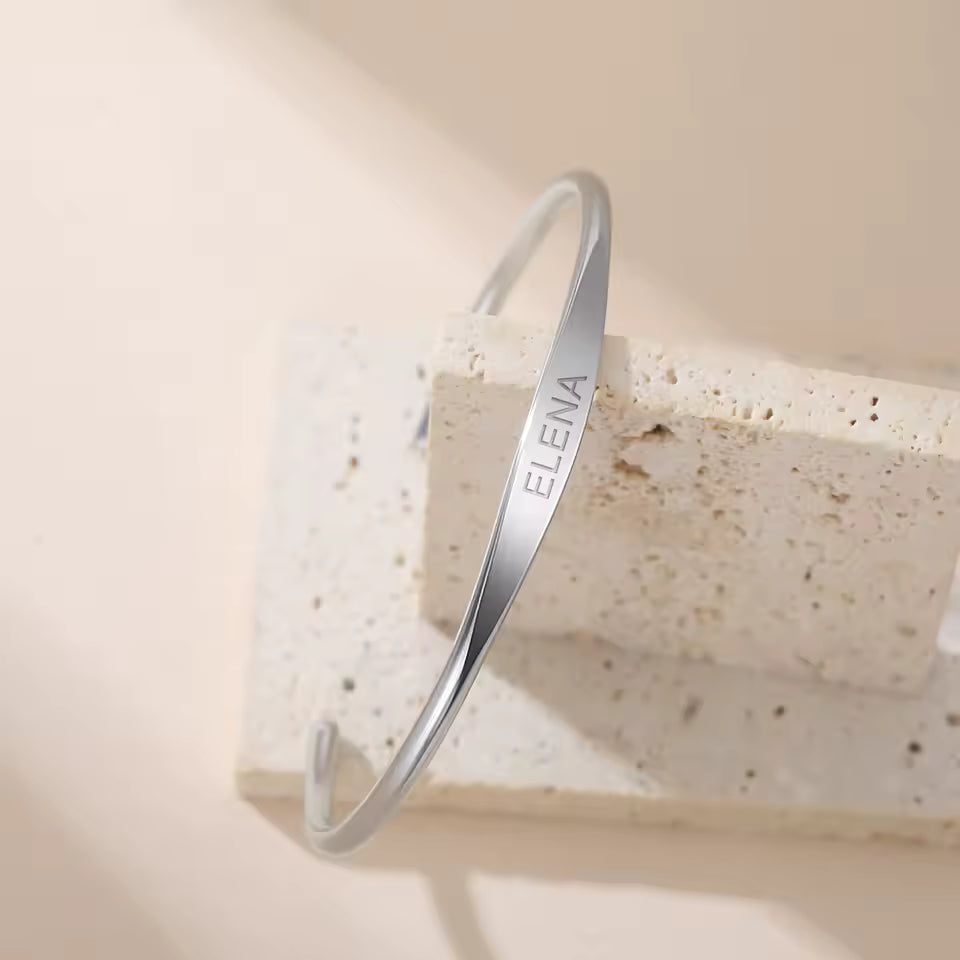 Custom Engraved Cuff Bracelet