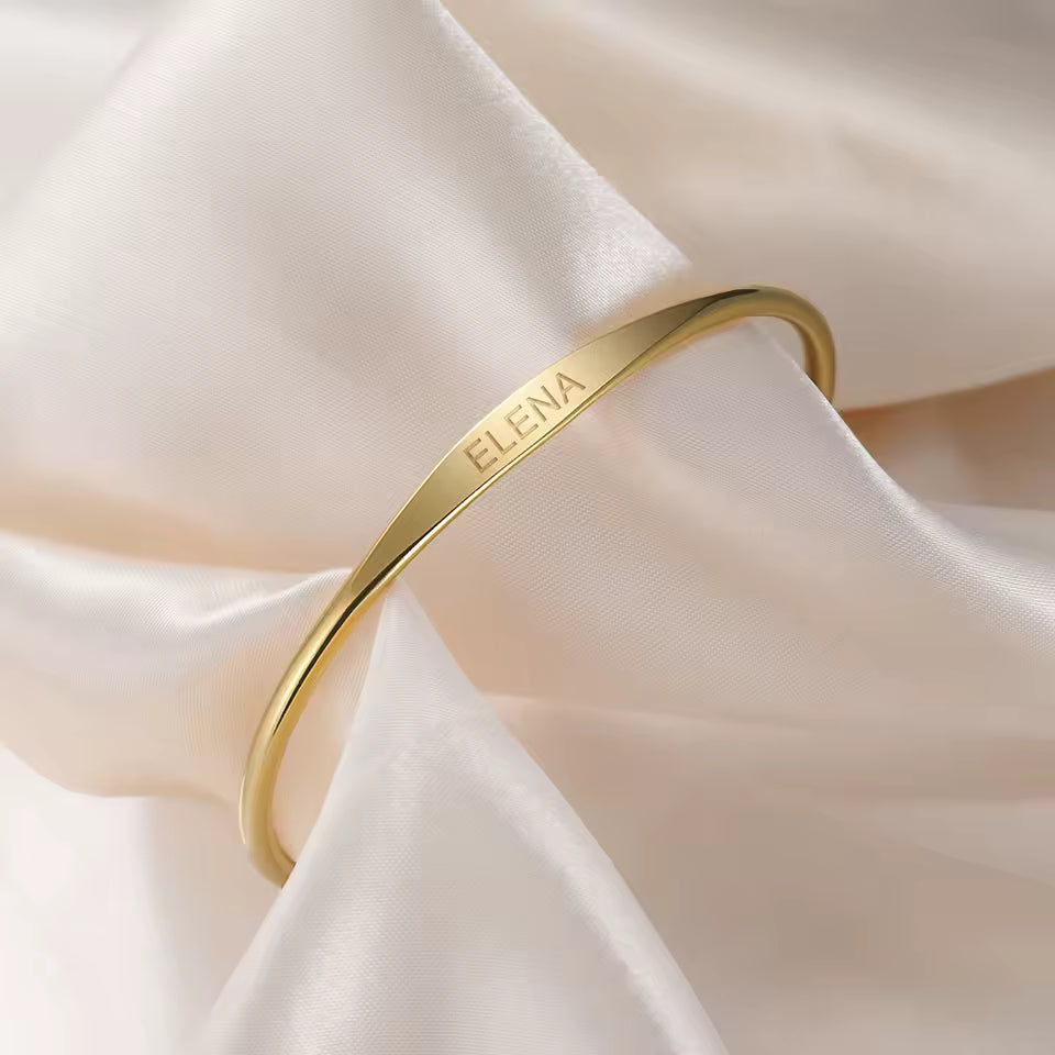 Custom Engraved Cuff Bracelet