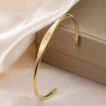 Custom Engraved Cuff Bracelet